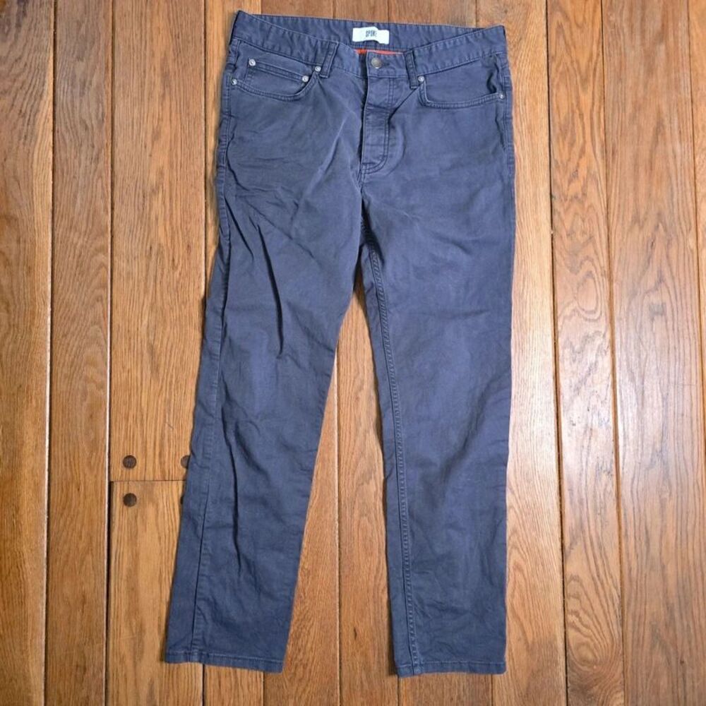 Spoke Fives Build A Men's waist 32 Gray Chinos Button Fly